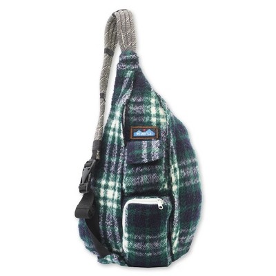 Kavu Plaid Rope Sling Bag Crossbody Backpack With Adjustable Shoulder Strap Target