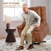 Lift Recliner, Lift Chair Recliner with Massage and Heat, Lift Sofa with Remote Control and Side Pocket for Elderly and People Limited Mobility - 4 of 4