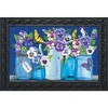 Briarwood Lane Doormat 30x18 Indoor Outdoor Butterflies and Pansies Spring For Spring Doormat - 2 of 4