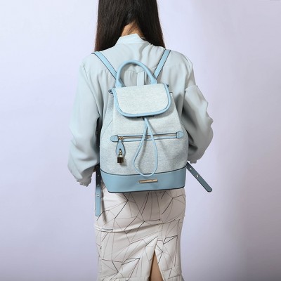 MKF Collection Porsha Women’s Backpack by Mia K - Denim — фото 3