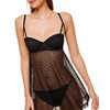 Adore Me Women's Aubrey Babydoll Lingerie - 3 of 4