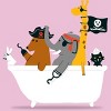 Girl's Design By Humans The pirate ship By radiomode T-Shirt - 2 of 3