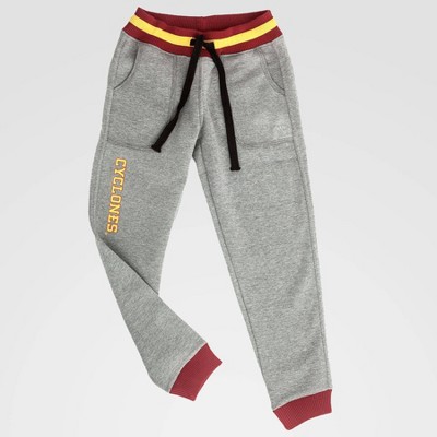 NCAA Iowa State Cyclones Marl Drop Waist Joggers - Gray M