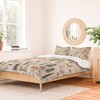 Marta Barragan Camarasa Deer Christmas forest Duvet Cover + Pillow Sham(s) - Deny Designs - 2 of 4