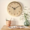 REGALWOVEN Plastic Silent Battery Powered Analog Wall Clock 12 x 12 Inches - 2 of 4