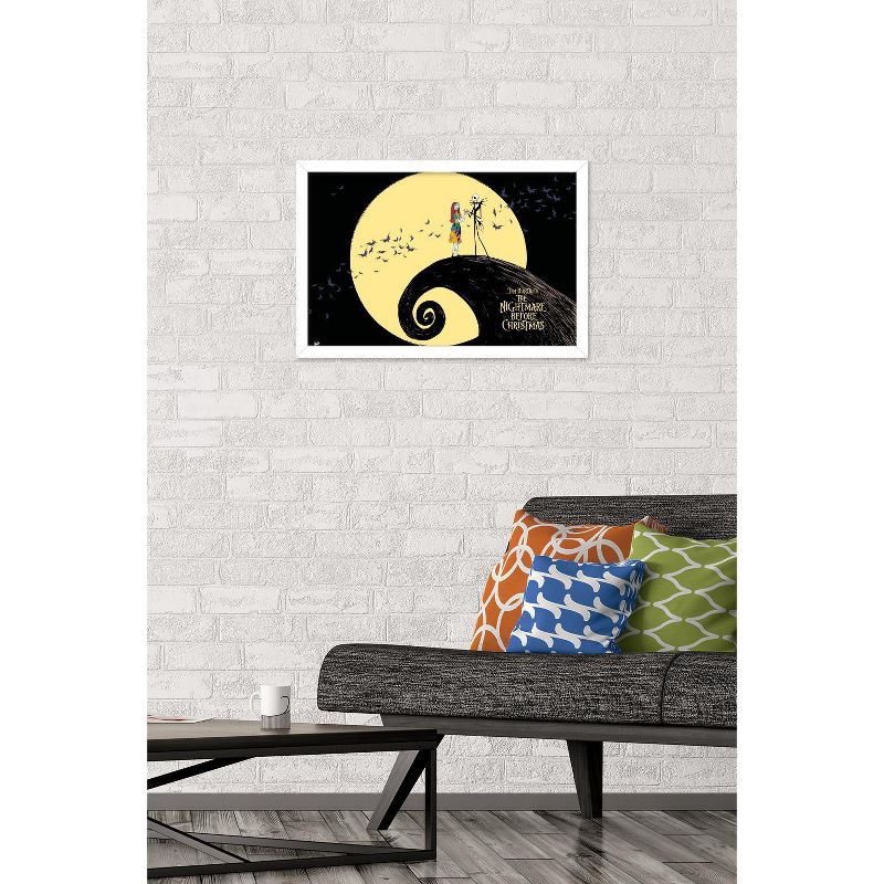Trends International The Nightmare Before Christmas - Moonlight Framed Wall Poster Prints, 2 of 7