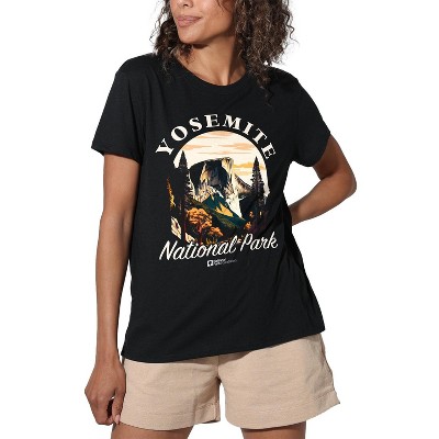 Yosemite National Park Classic Women's Loose T-Shirt Black