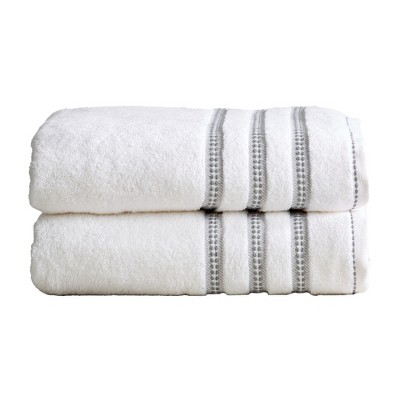 Floral Patterned Quick-Dry Cotton Bath Towel Set - Great Bay Home
