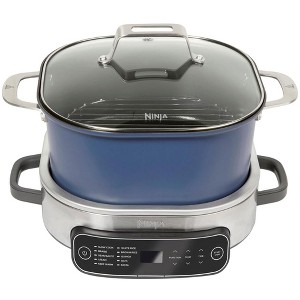 Ninja 8-in-1 Foodi Everyday Possible Cooker Pro for Kitchen Counter Tops, Stone Purple (Renewed) - 1 of 4