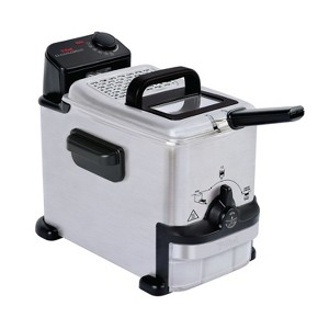 T-fal 1.8L Stainless Steel Ez Clean Deep Fryer - 1 of 4