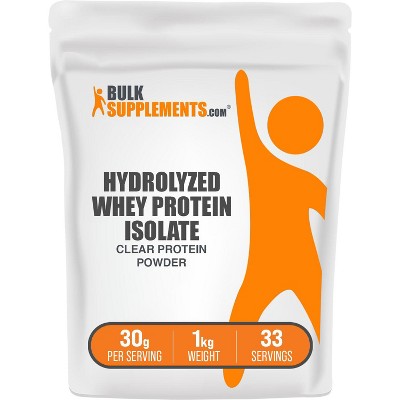 BulkSupplements, Hydrolyzed Whey Protein Isolate Powder
