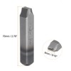 Unique Bargains High Tool Steel 0-9 Punch Number Stamp Set for Plastic Wood 0.31" 9 Pcs - 2 of 4