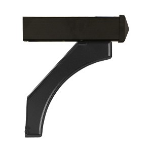 Salsbury Industries Arm Kit - Replacement for Deluxe Post for (1) Roadside Mailbox - Black - 1 of 4
