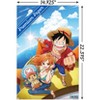 Trends International One Piece: Fishman Island - Luffy, Nami, Tony Tony Chopper Unframed Wall Poster Prints - 3 of 4