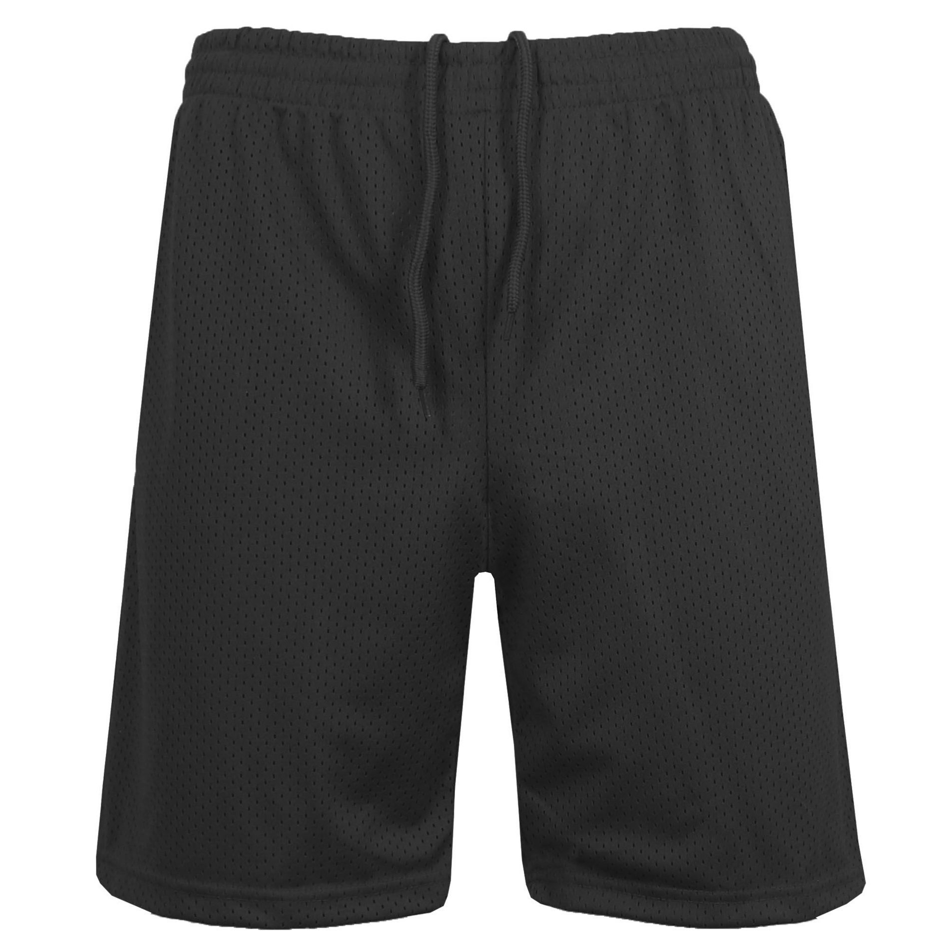 Jump Start Men's Mesh Quick Dry Athletic Performance Shorts
