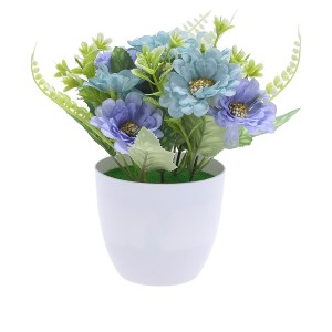 Unique Bargains Artificial Plants Hibiscus Plastic 3.74"x3.74"x7.48" 1 Pc - 1 of 4