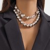 Oversized Ball Chain Choker – Exaggerated Chunky Statement Necklace for Women - 2 of 4