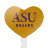 Alcorn Secondary Logo Heart Love Cupcake Picks Toppers Decoration Set of 6 - 2 of 4
