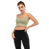DOMETOUR Solid Crop Sleeveless Ribbed Knit Top - 4 of 4