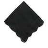 CTM Women's Twilight Beauty Black Lace Handkerchief - 4 of 4