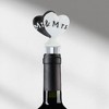 Unique Bargains Bottle Stoppers Aluminum Alloy PTR Resin Black White Silver Tone 4.06"x1.69"x0.79" 1 Pc - 2 of 3