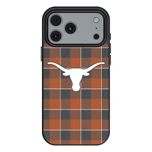 NCAA SEC Universities Plaid MagSafe Compatible Cell Phone Case for Apple iPhone 17 Series - 1 of 4