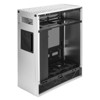 SilverStone Technology ALTA F1 Silver - Aluminum Bezel, Steel Body, ATX M/B Support, 2x 3.5" & 2x 2.5" Drive Bays, 120/140mm Top & 120mm  Fan Slots - 2 of 4