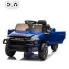 12V Ride on Truck Car, Licensed RAM Pickup Car w/Remote Control, Battery Powered Electric Car with Music, Spring Suspension, 3 Speeds, LED Lights - 2 of 4