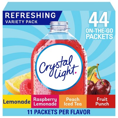 Crystal Light On The Go Variety Pack - 44ct Packets