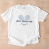 Yale University Tennis Rackets - Women's Garment Dyed Graphic T-Shirt - 2 of 4