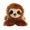 Aurora Small Sam Sloth Shoulderkins Adorable Stuffed Animal Brown 6" - 2 of 4