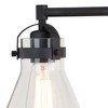 Vaxcel Mason 3 - Light Vanity in  Charcoal Black - 4 of 4