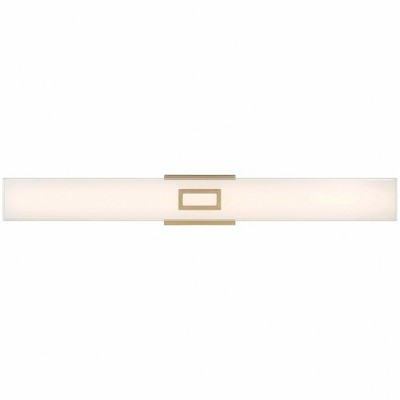 Antique Brass 36" Dimmable LED Vanity Light