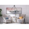 Elegant Lighting Maine 6 light Black chandelier - 2 of 4