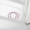 Unique Bargains Magnetic Buckle Large Faux Pearl Curtain Strap Polyester Rare Earth Magnet 2 Pcs - 2 of 4