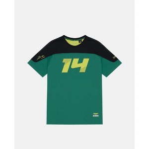 Aston Martin F1 Kimoa Fernando Alonso #14 Color Block T-Shirt - 1 of 4