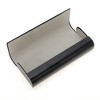 Unique Bargains Portable Eyeglasses Case 6.1"x2.4"x1.22" Black 1 Pc - 3 of 4