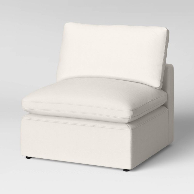 Allandale Modular Armless Sectional Sofa Chair - Threshold™, 1 of 9