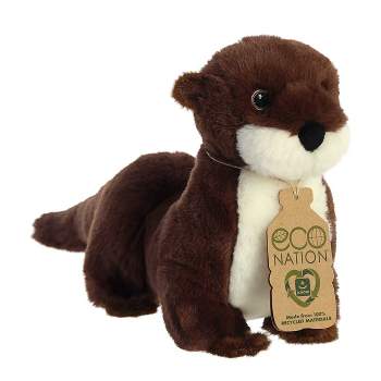 Realistic Stuffed Sea Otter - 10 Inch, Aurora