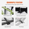 VEVOR Hitch Mount Bike Rack, 2-Bike Platform Style, 160 LBS Max Capacity Bike Rack Hitch for 2-inch Receiver, with Tires up to 5" Wide,Black - 4 of 4