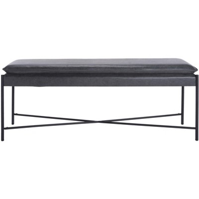 Kara Cushioned X Bench  - Safavieh