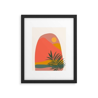 Oris Eddu Tropical Landscape Framed Wall Art - Deny Designs