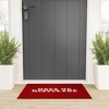 Leah Flores Mistletoe Kiss Welcome Mat -Society6 - 2 of 3