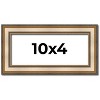 PosterPalooza | Panoramic Refined Silver Picture Frame - UV Acrylic, Foam Board Backing, Hanging Hardware - 2 of 4