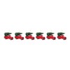 Glittered Glass Pickup Truck Ornament (Set of 6) - 4 of 4