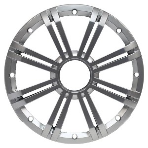 Kicker 45BKMG10S 10" Subwoofer Grille Compatible with Free Air Subwoofers - Silver - 1 of 1