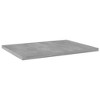 vidaXL Bookshelf Boards 4 pcs Concrete Gray 15.7"x11.8"x0.6" Engineered Wood - 2 of 4
