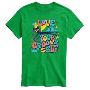 Men's - Pete the Cat - Love Yourself Short Sleeve Graphic T-Shirt - 1 of 4