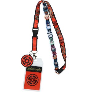 Jujutsu Kaisen Manga Lanyard Chibi Gojo Itadori Breakaway ID Badge Holder Multicolored - 1 of 4