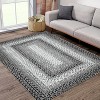 Entryway Rug Small Throw Rug Machine Washable Floor Cover Braided Printed Area Rug Indoor Non Slip Farmhouse Rug Boho Accent Rug - 2 of 4